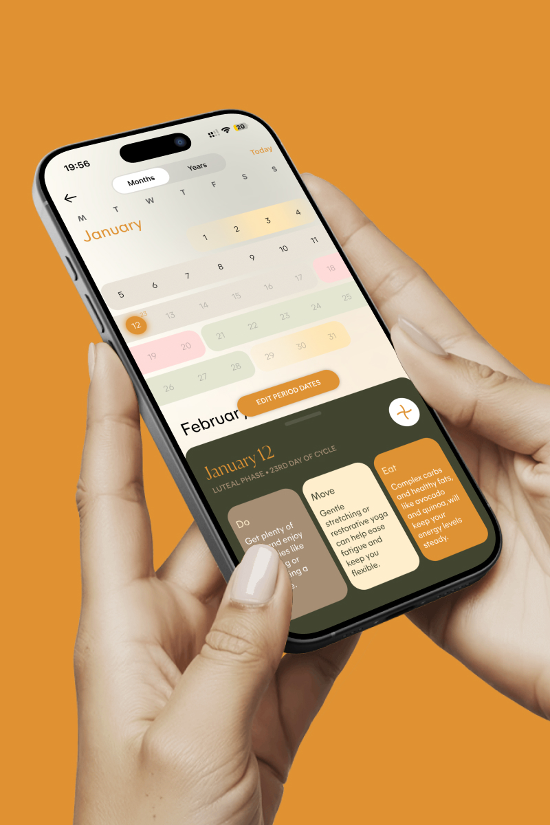 Rastreador Menstrual Elegante