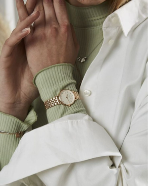 Elegantes Uhrendetail